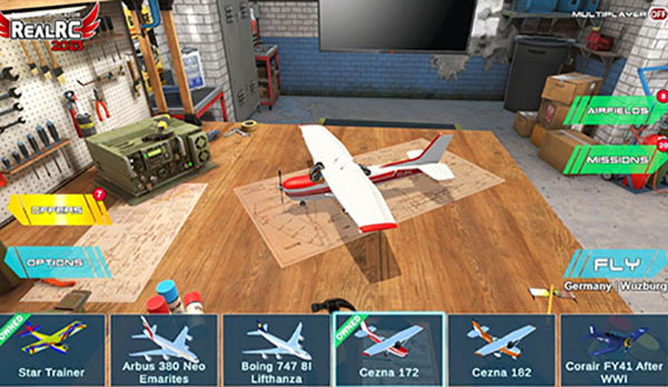 遥控飞机模拟器中文版解锁所有飞机1