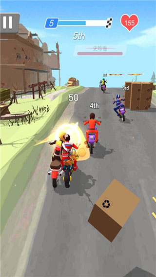 赛车粉碎破解版(Racing Smash 3D)4