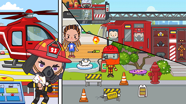 我的小镇消防员模拟中文版4